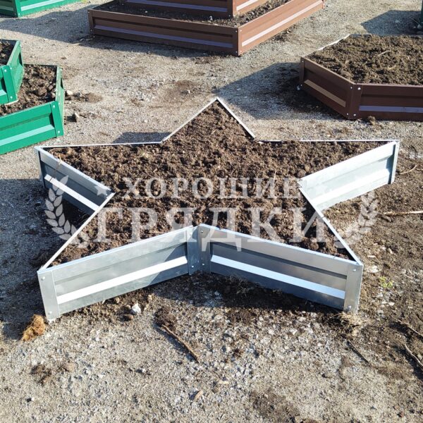 Клумба оцинкованная "Звезда"